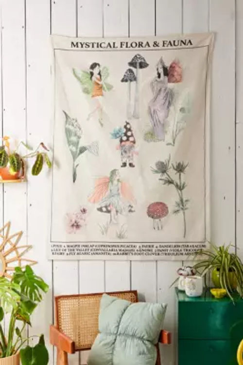 Mystical Creatures Tapestry -...