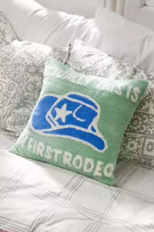 First Rodeo Cushion - Blue...