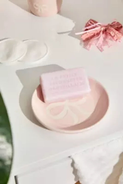 Pink Bow Soap Dish - Pink ALL...