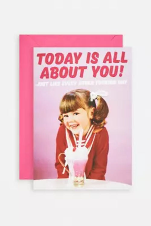 All About You Greetings Card...