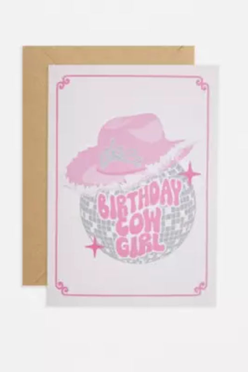 Birthday Cow Girl Greetings...