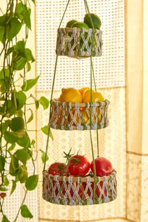 Three-Tier Hanging Basket -...