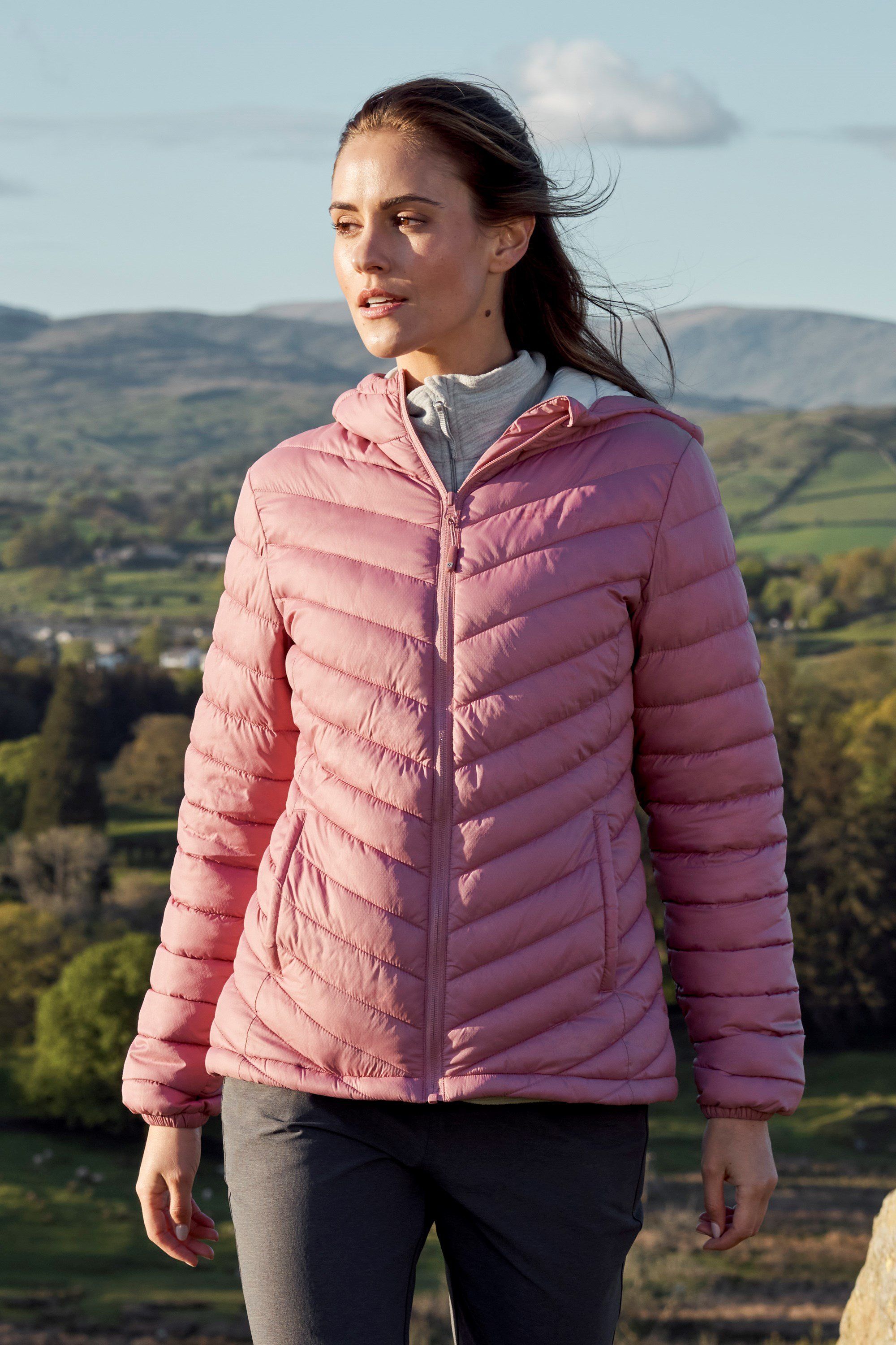 Seasons Womens Padded Jacket Pink 22.99 Mirror Online