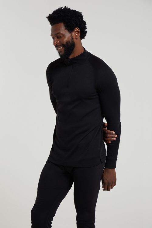 Talus Mens Long Sleeved Zip...