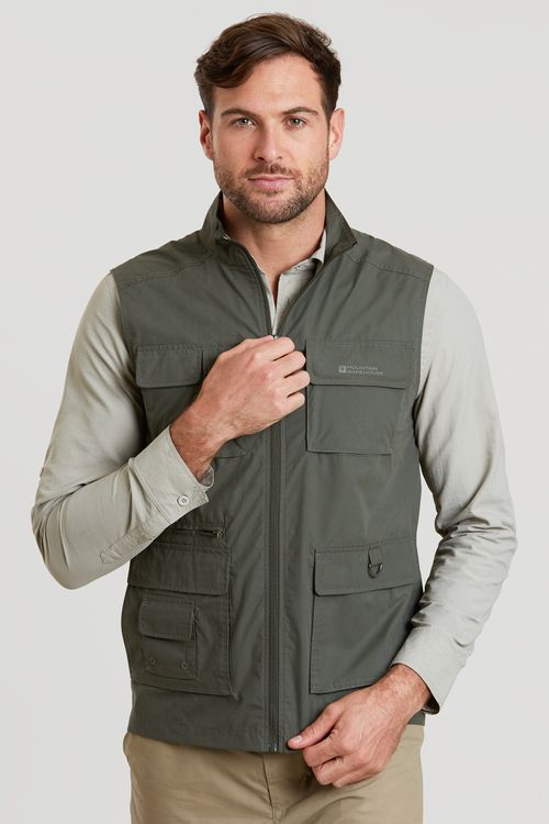 Trek II Mens Gilet - Green