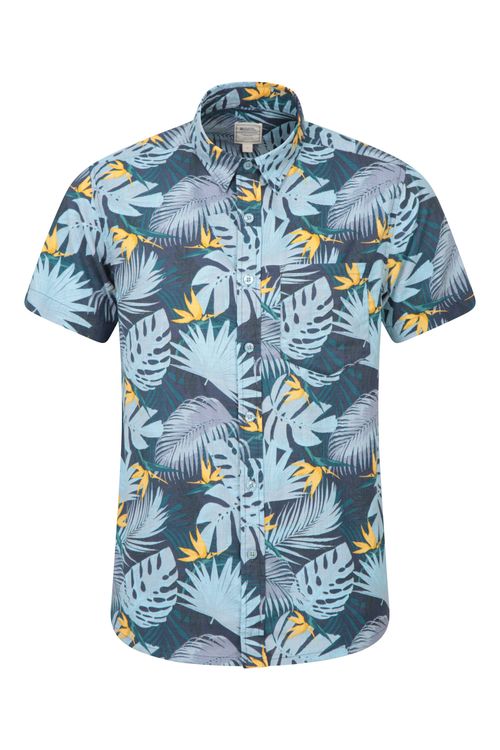 Tropical Printed Mens Short...