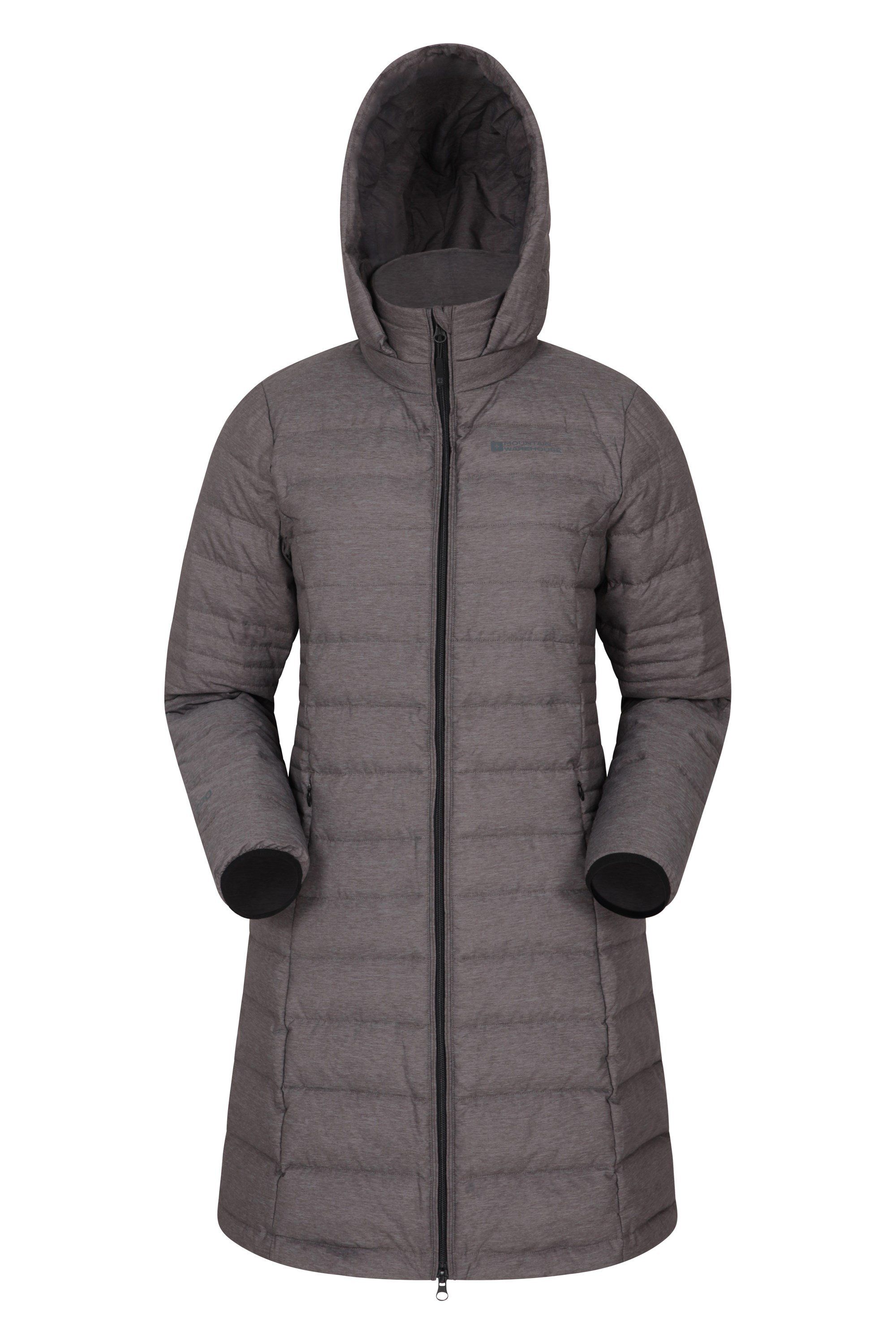 Florence womens long padded jacket shop