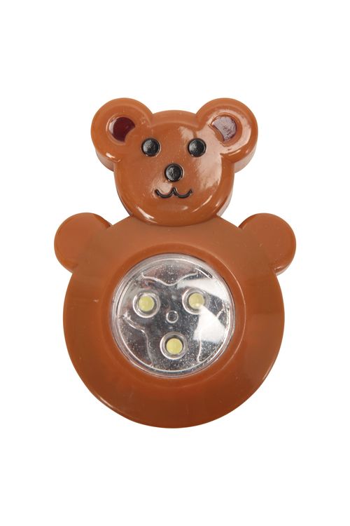 Bear 3LED Push Lantern - Brown