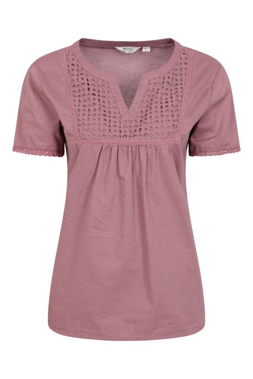 Paris Womens Embroidered Top...