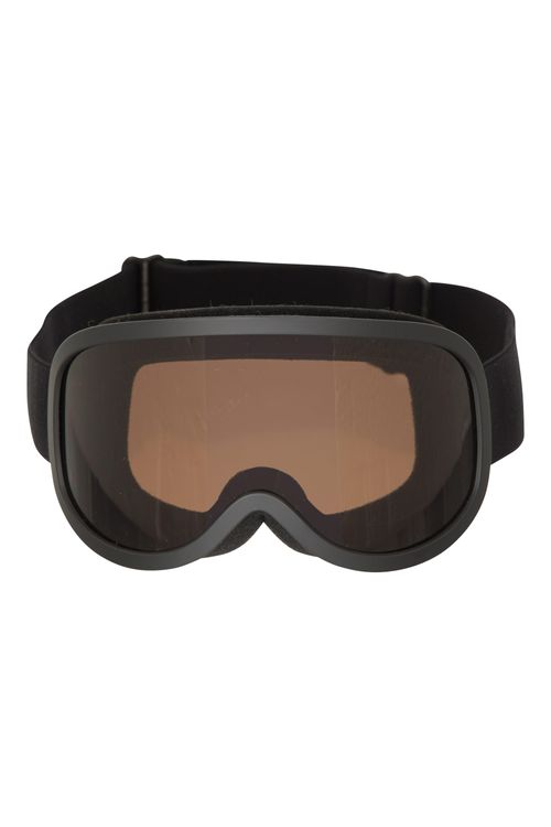 Unisex Black Ski Goggles -...