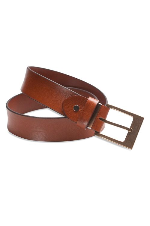 Mens Leather Belt 1. 25"...