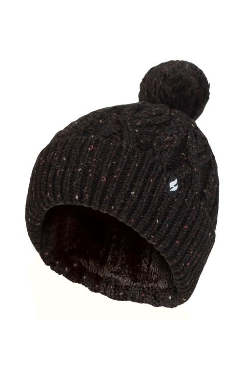 Womens Chunky Cable Knit Hat -