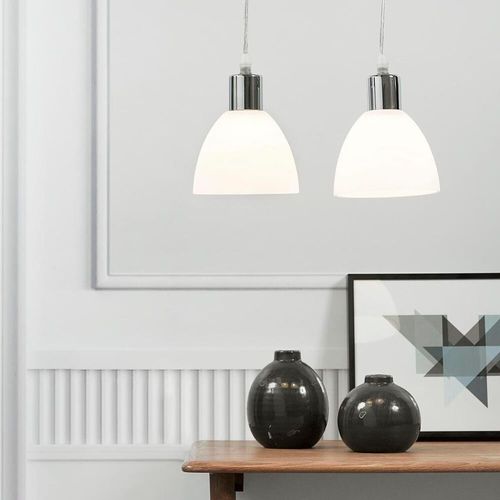 Pendelleuchten Set Ray chrom...