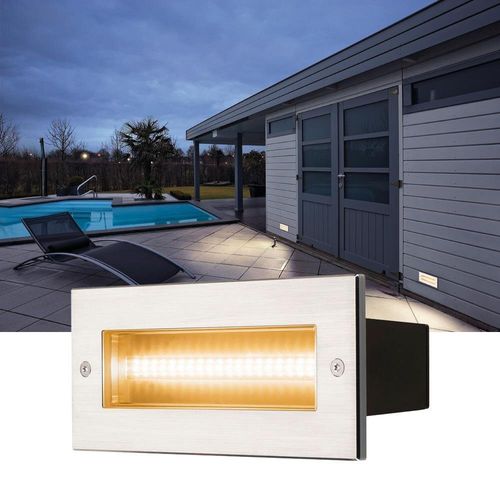 LED Wandeinbauleuchte Brick,...