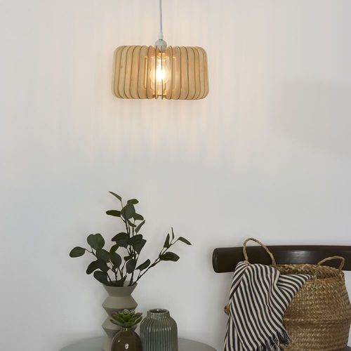 Pendelleuchte Etta, Holz,...