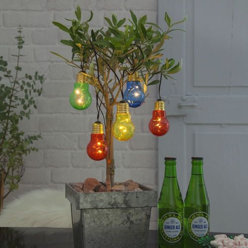 LED Lichterkette Glow in bunt...