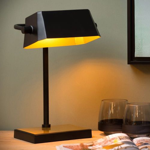 Tischlampe Lance in Schwarz...
