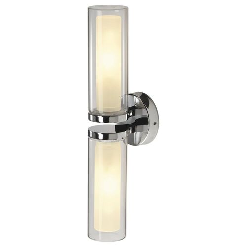 Wandleuchte in Chrom E14 max...