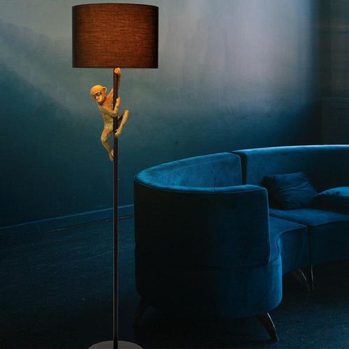 Affenstehlampe Chimp in Gold...