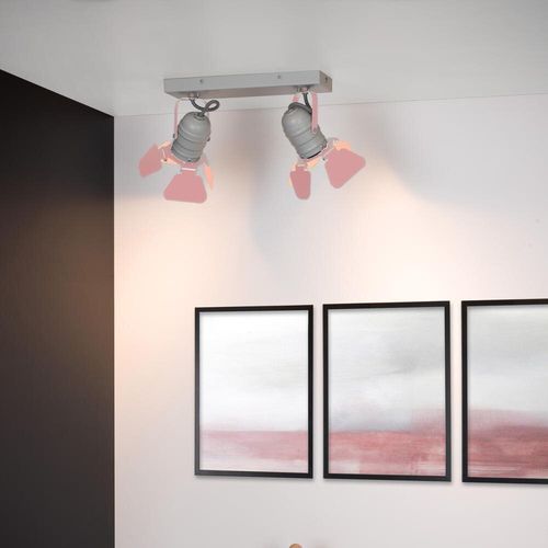 Spot Picto in Rosa und Grau...
