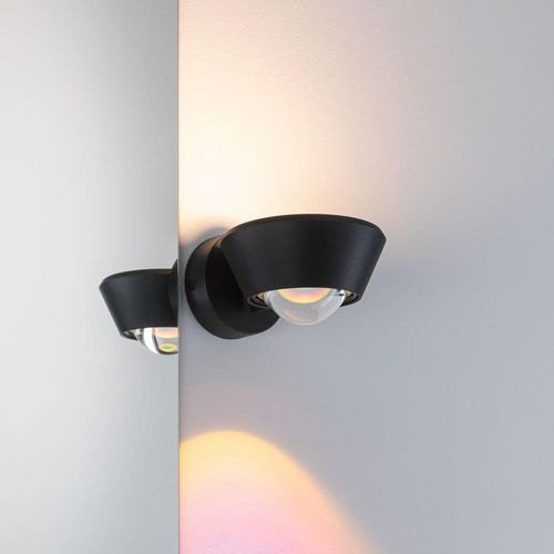 LED Wandleuchte in Schwarz 9W...