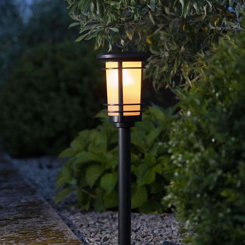 LED Solar Fackel Flame in...