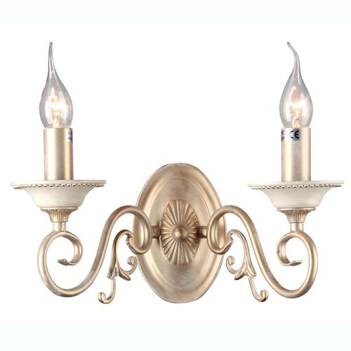 Wandleuchte Perla in Creme...