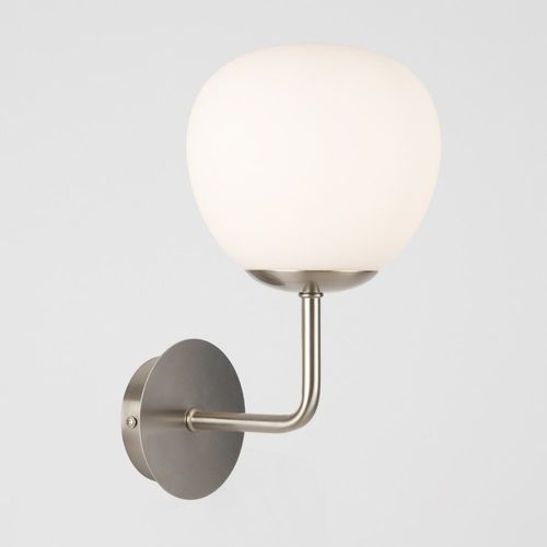 Wandleuchte Erich in Nickel...
