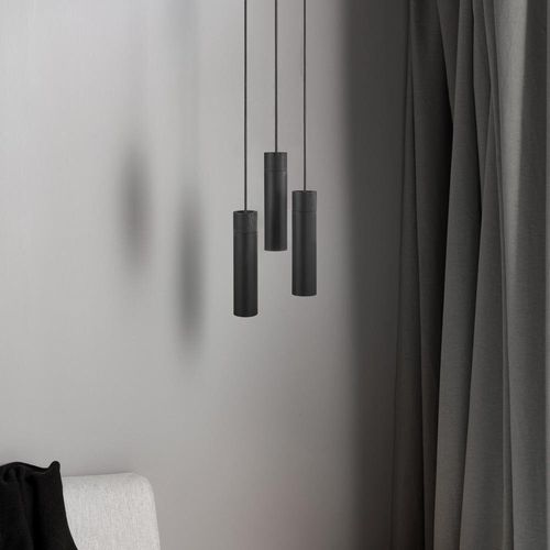Pendelleuchte Tilo in Schwarz...