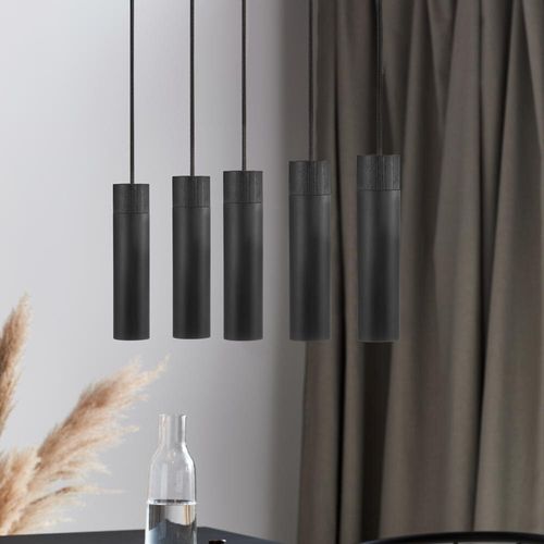 Pendelleuchte Tilo in Schwarz...