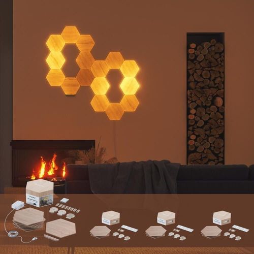Nanoleaf Wood Starterset LED...