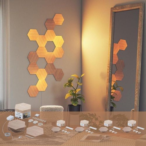 Nanoleaf Wood Starterset LED...