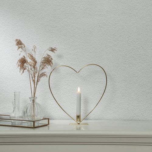 LED Tischkerze Flamme Heart...