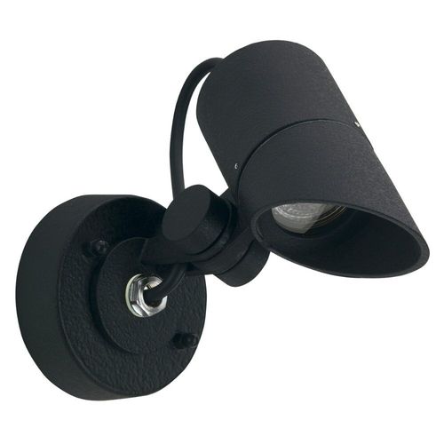 Wandleuchte in Schwarz GU10...