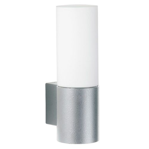 Wandleuchte in Silber und...