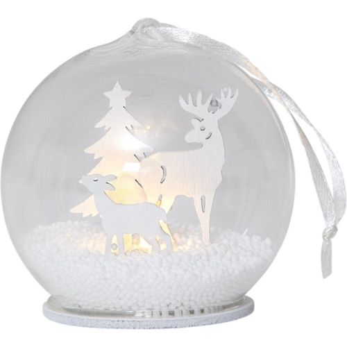 LED Weihnachtskugel Fauna in...