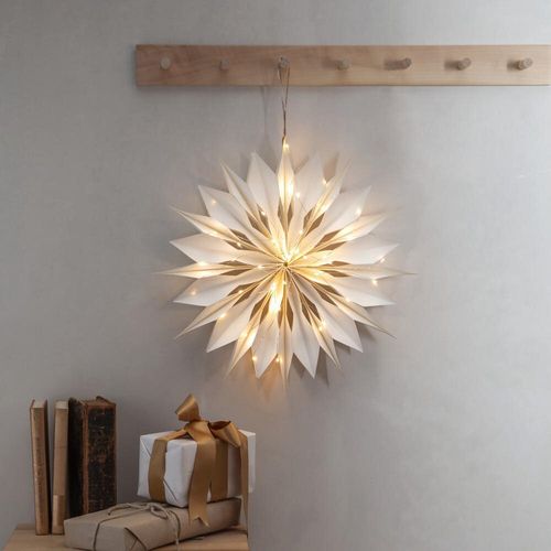 LED Papierstern Flinga in...
