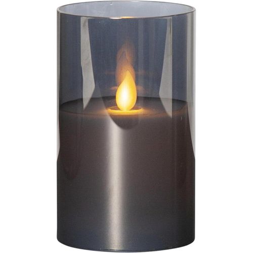 LED Kerze M-Twinkle in Grau...