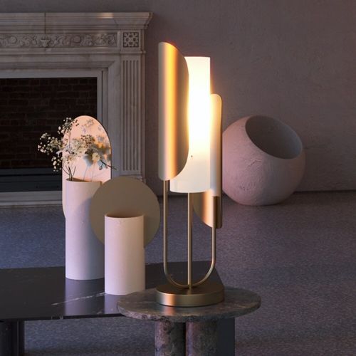 Tischleuchte Cipresso in Gold...