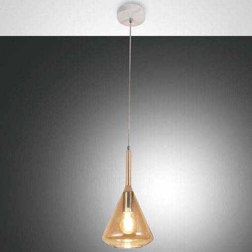 Pendelleuchte Tris in Amber...