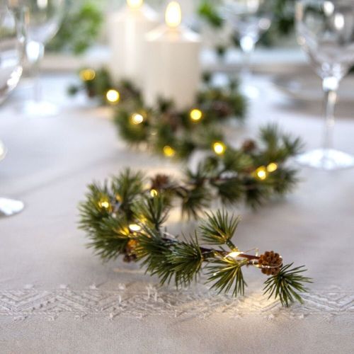 LED Tannengirlande Larix in...