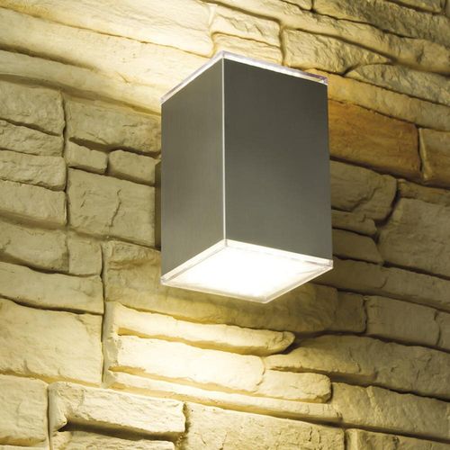 LED Wandleuchte Kubus in Weiß...