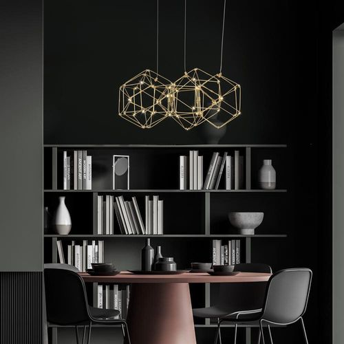 LED Pendelleuchte Nebula in...