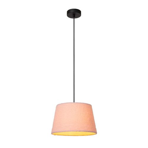 Pendelleuchte Woolly in Rosa...