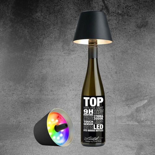 LED Akku Flaschenleuchte RGBW...