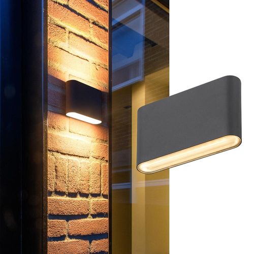 LED Wandleuchte Oval 14 in...