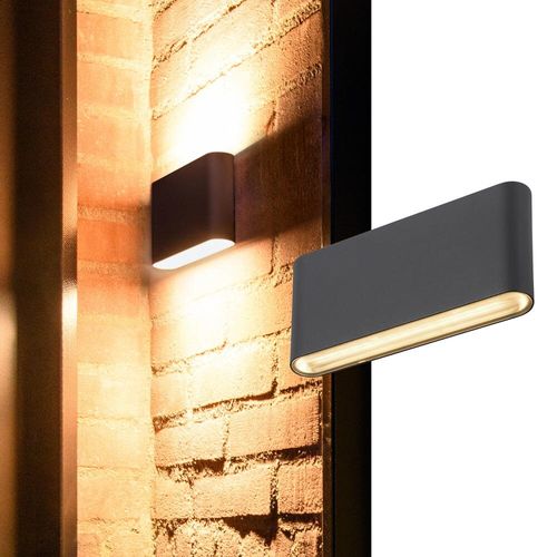 LED Wandleuchte Oval 18 in...
