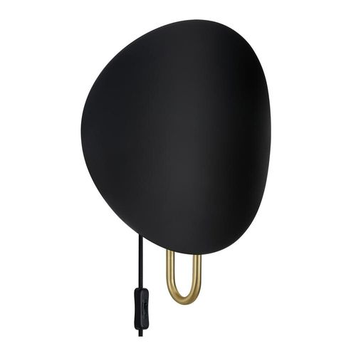 Wandleuchte Spargo in Schwarz...
