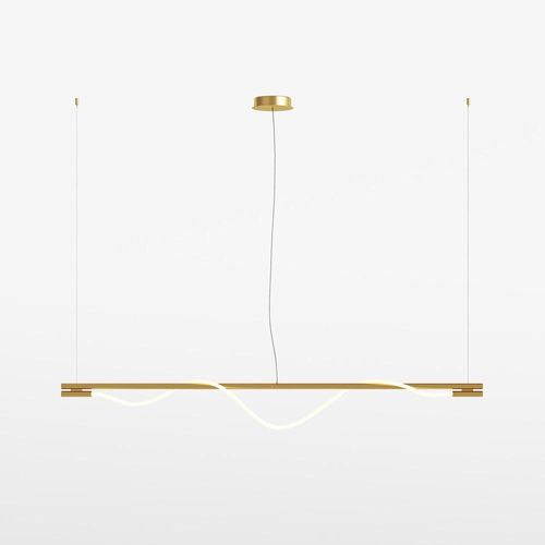 LED Pendelleuchte Tau in Gold...