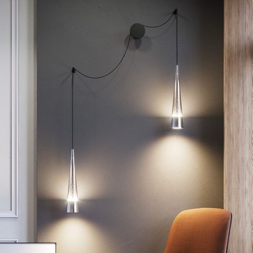LED Pendelleuchte Sintesi in...
